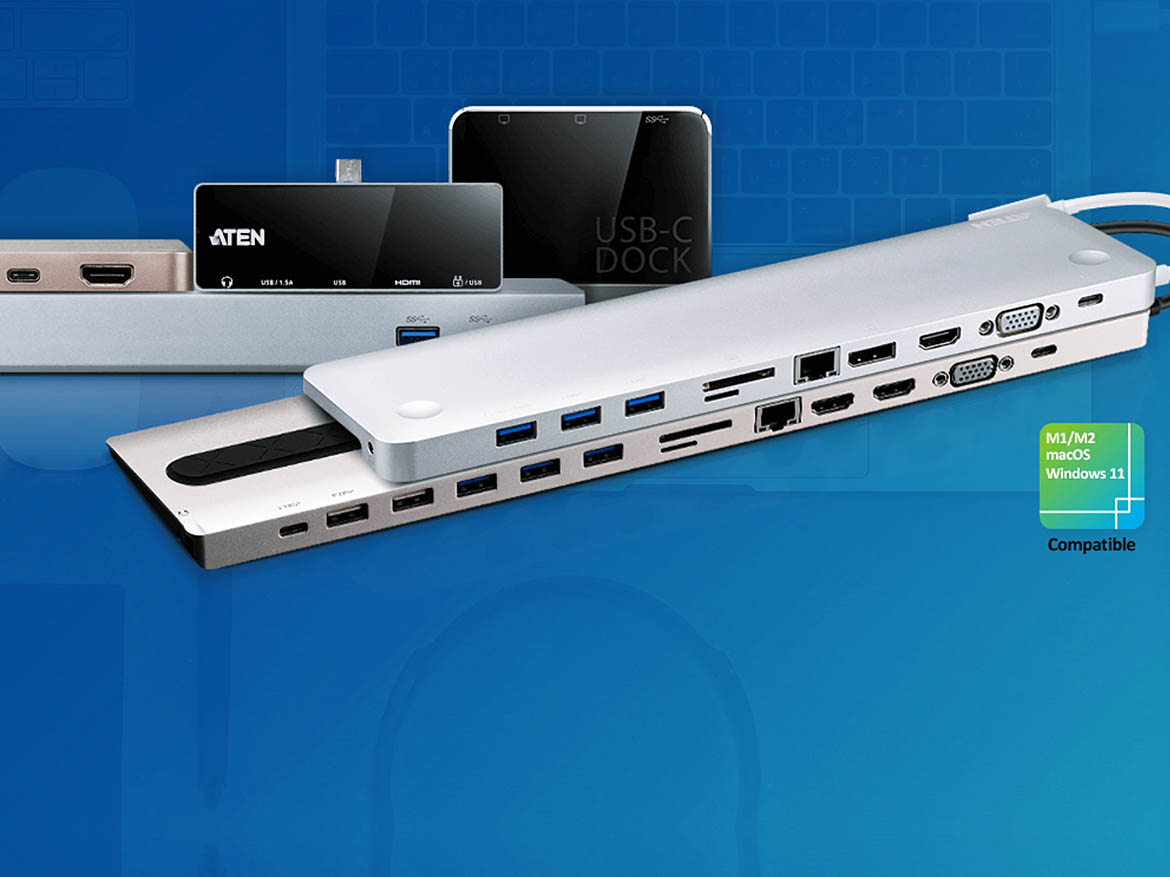 ATEN_Featured_product_ATEN ドッキングステーション