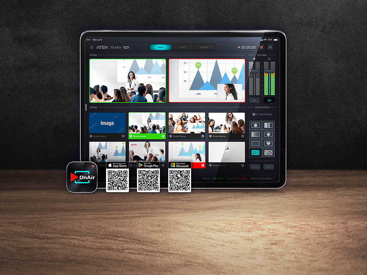 ATEN_Featured_product_ATEN OnAir&trade; アプリ