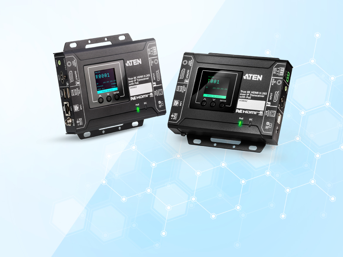 ATEN_Featured_product_4K映像の「長距離延長・帯域圧縮」を実現