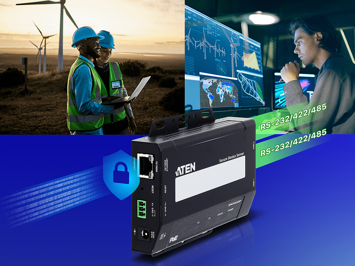 ATEN_Featured_product_セキュアシリアルデバイスサーバー