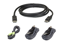3M USB DisplayPort Secure KVM Cable Kit