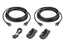 3M USB HDMI Dual Display Secure KVM Cable Kit