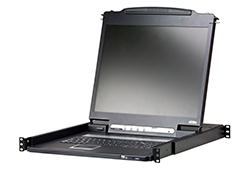 Lightweight PS/2-USB VGA LCD-konsol med stöd för USB-kringutrustning