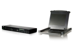 CL1000M(LCD Console) with CS1716i(16-Port IP KVM) Bundle