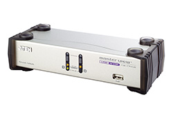 2-Port USB VGA Dual Display/Audio KVMP™ Switch
