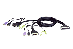 1.2M DVI Single-Link KVM Cable