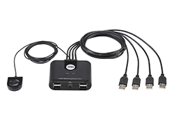 4 x 4 USB 2.0 Peripheral Sharing Switch