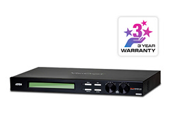 16x16 Cat 5 VGA-/ljudmatrisswitch