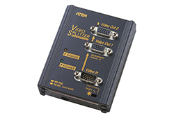 2-Port VGA Splitter Wall Plate (250MHz)