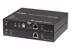USB True 4K HDMI HDBaseT 3.0 KVM Extender (4K@100m)
