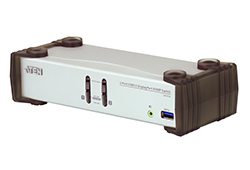 2-Port USB 3.0 DisplayPort KVMP™ Switch (Cables included)