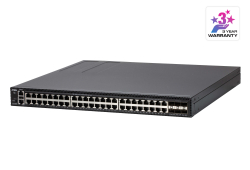 54-portars Layer 2+ Gigabit Ethernet-hanterad switch med PoE