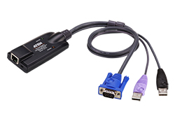 USB VGA 버추얼 미디어 KVM 어댑터 with 스마트 카드 지원(KM, KN)