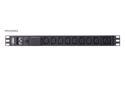 Basic 1U PDU with surge protection
