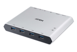 8K対応 2ポート USB-C KVMスイッチ（DisplayPort/USB-C/USB3.2&4.0/Thundebolt4 ドッキングステーション付き）｜Duo Flex