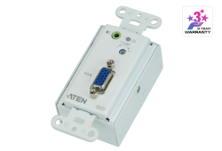 VGA/Audio Cat 5 Receiver Wall Plate (US) (1280 x 1024@150m)