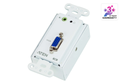 VGA/Audio Cat 5 Transmitter Wall Plate (US) (1280 x 1024@150m)