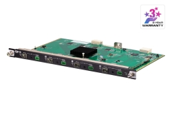 4-portars 10G kort för optisk inmatning (4K vid 300 m (K1, MM) / 10 km (K2, SM))