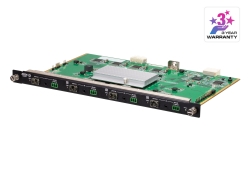 4-portars 10G kort för optisk utmatning (4K vid 300 m (K1, MM) / 10 km (K2, SM))