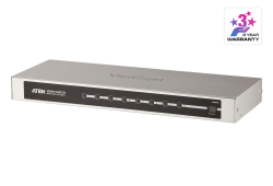 8-portars HDMI-ljud-/video switch
med IR-fjärrkontroll